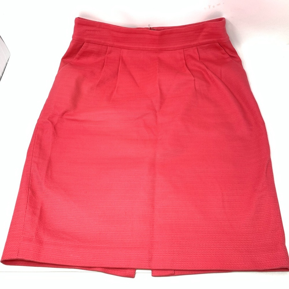 Banana Republic Women’s Textured pink pencil skirt Barbiecore With pockets